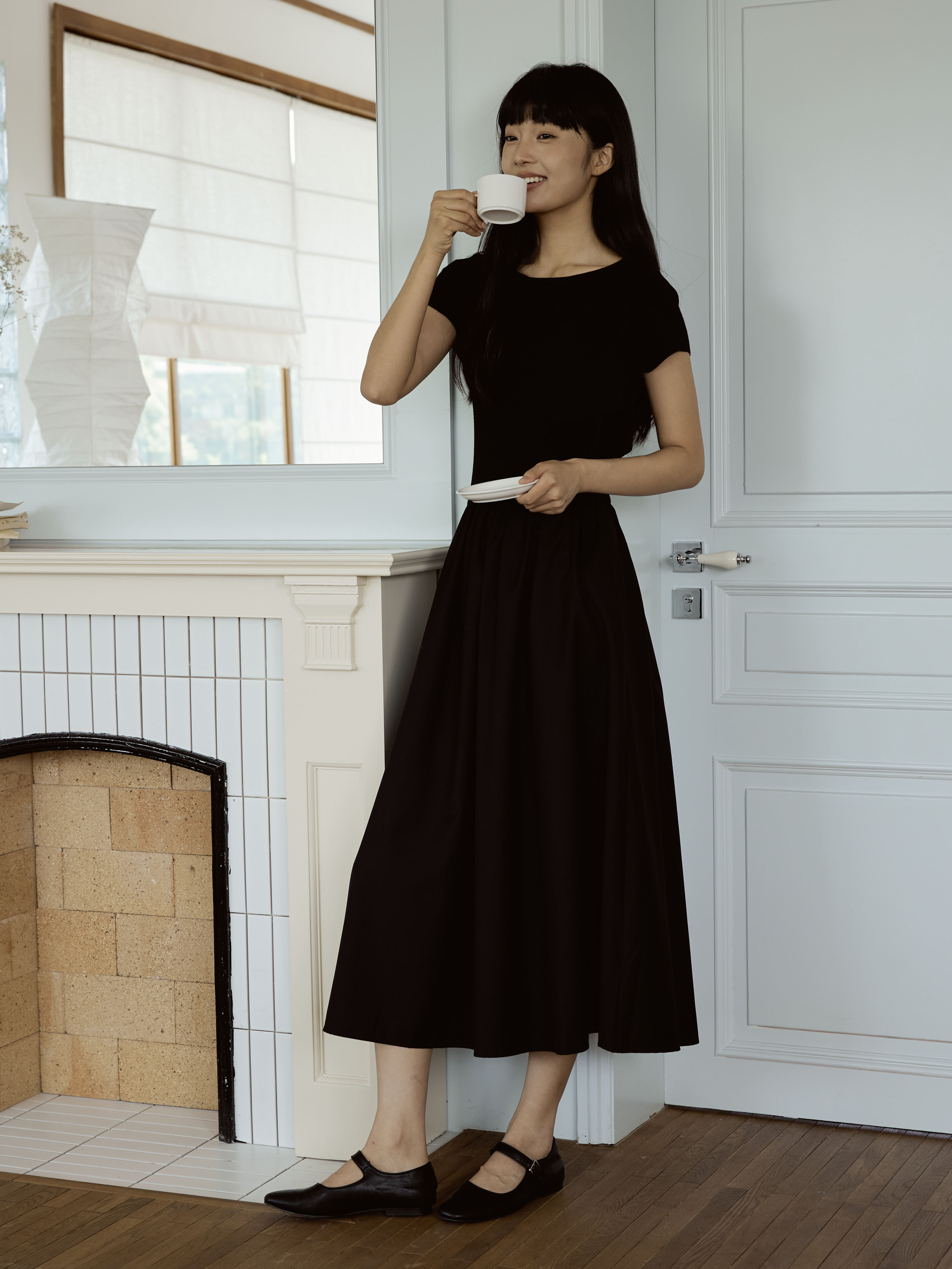 Summer Black Elegant Dress
